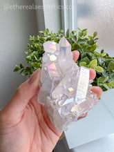 Load image into Gallery viewer, Small Angel Aura Quartz Cluster [010]
